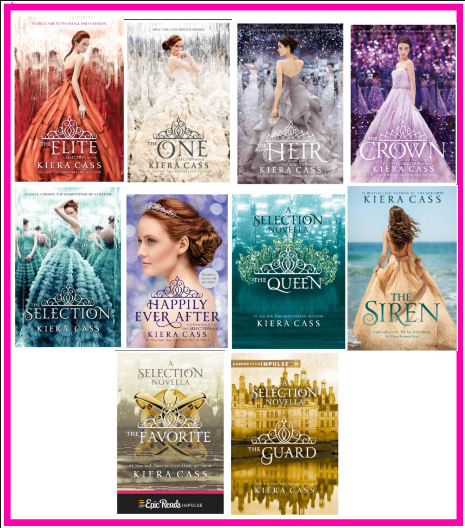 Selection Series  collection 10 BOOKS SET BY Kiera Cass  🔥