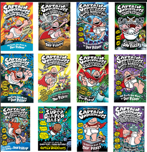 Captain Underpants: 10 Book Set