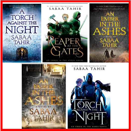 An Ember in the Ashes collection 5 BOOKS SET BY Sabaa Tahir  🔥