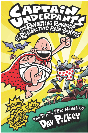 Captain Underpants: 10 Book Set