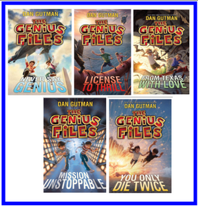 The Genius Files 5 Book SET by Dan Gutman
