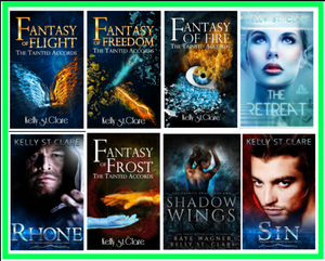 The tainted accords 8 BOOKS SET BY Clare Kelly  🔥