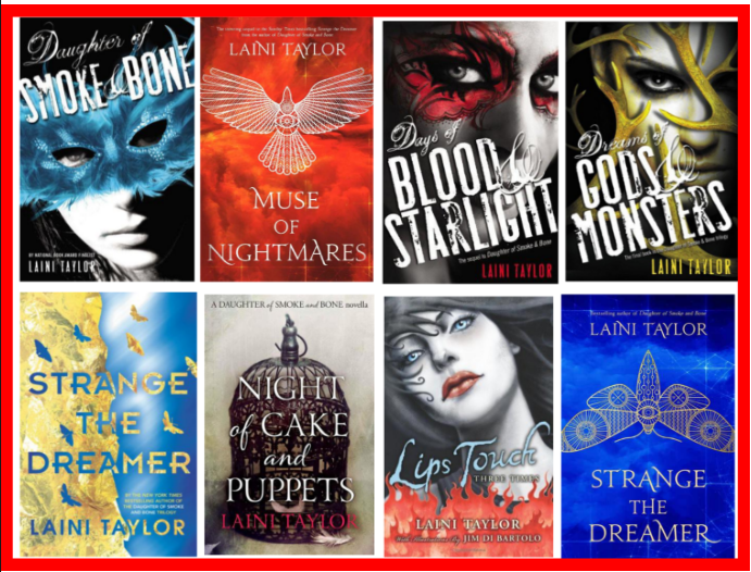 The Daughter of Smoke & Bone Trilogy 8 BOOKS SET BY Clare Kelly  🔥