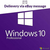 WINDOWS 10 PRO PROFESSIONAL 🔑 GENUINE LICENSE KEY 🔑 FAST DELIVERY WORLDWIDE 💥